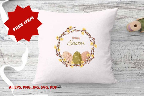 Easter Willow Branch Clipart: Spring Renewal Art