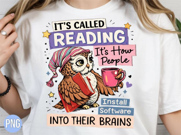 Elevate Your Creative Projects with the Wise Owl Reading Book Library PNG