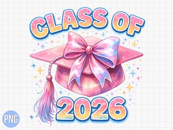Maximizing Your Creative Projects with the Class of 2026 Pink Graduation Cap PNG