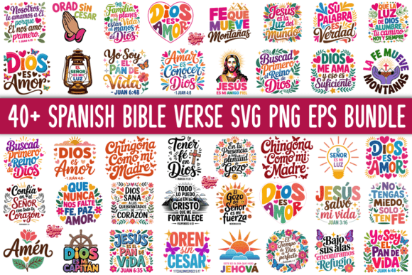 Unlocking Faith and Creativity: A Practical Guide to the Spanish Bible Verse SVG PNG Bundle