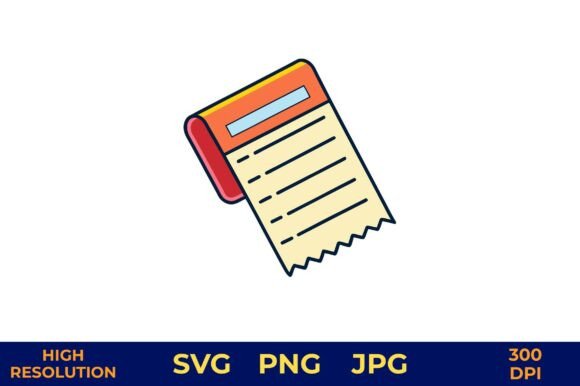 Unlocking Versatility with the Blank Receipt Vector in Solid Color
